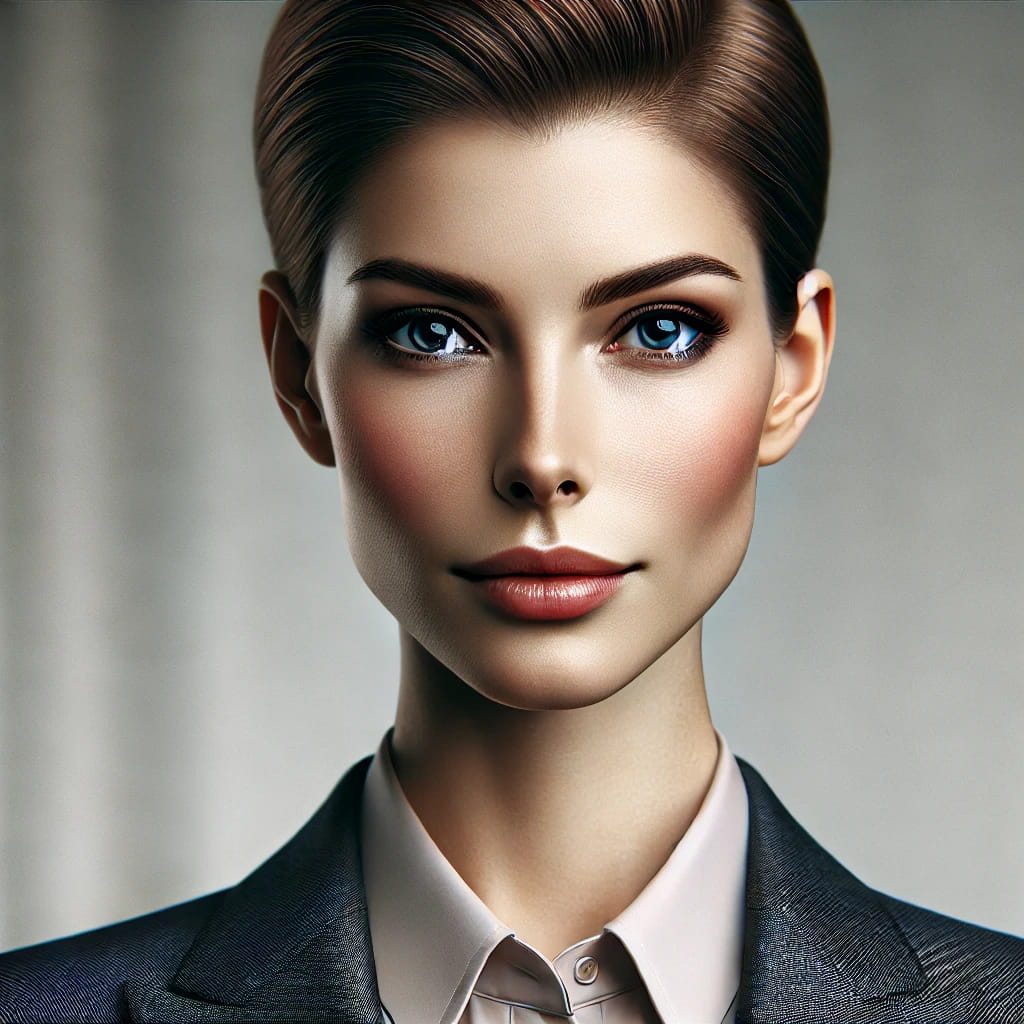 AI-generated headshot example vs professional Philadelphia headshot photography